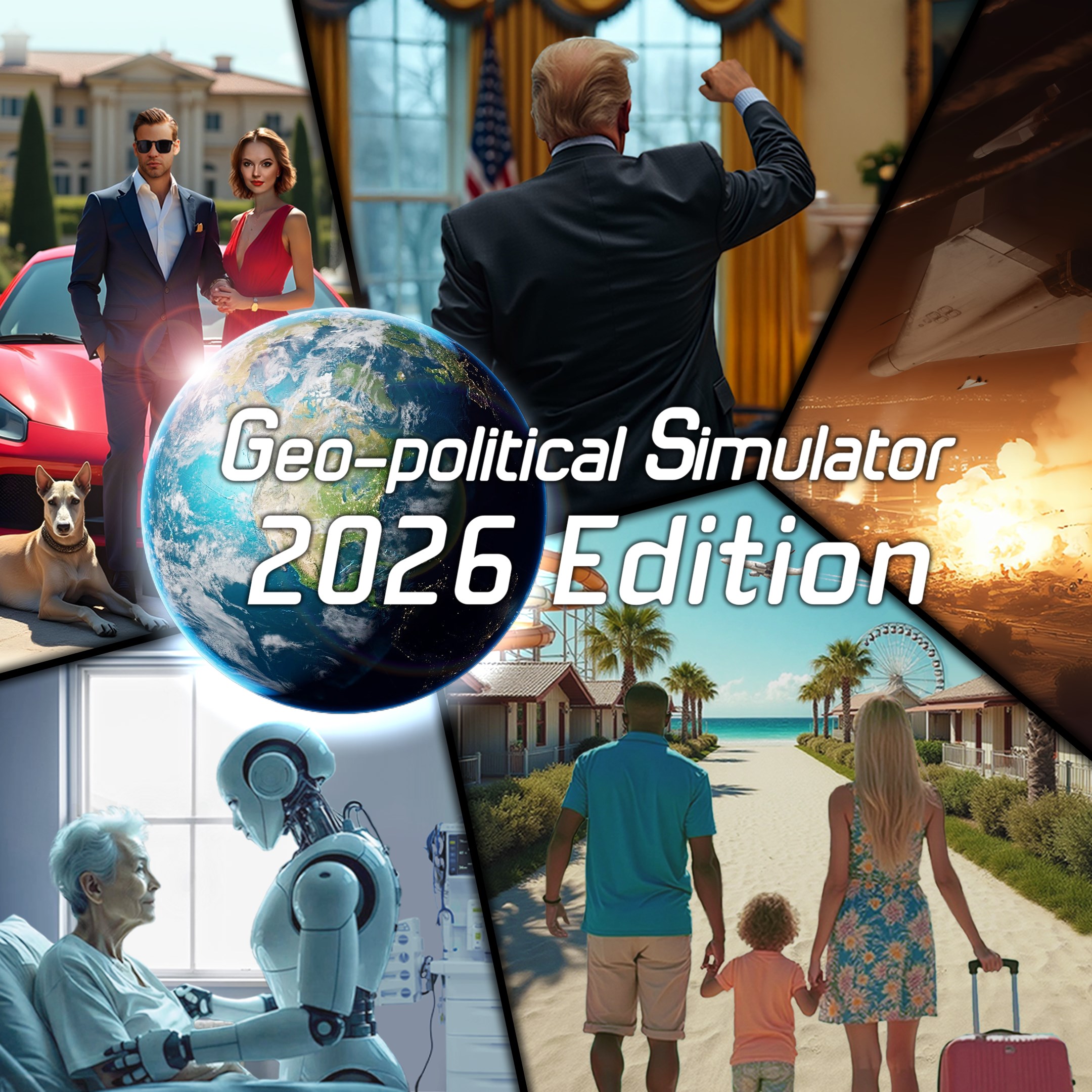 Arte de Geo-Political Simulator 2026 Edition