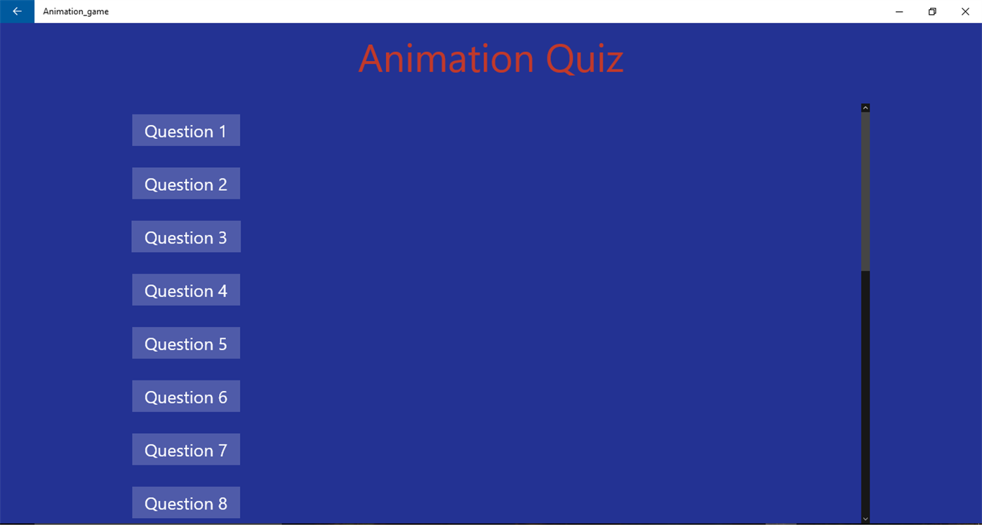 #2. Animation_game (Windows) 由: Adarsh apps