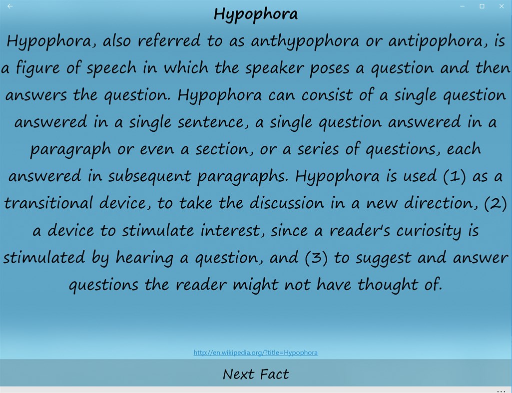 #1. Nova Fact - Random Facts (Windows) 来自: Kerinova