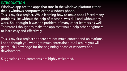 LEARN WINDOWS APP EASY screenshot 3