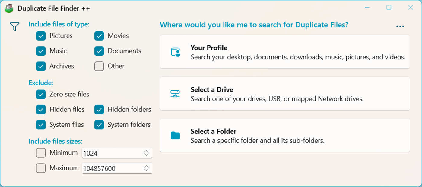 #2. Duplicate File Finder - A Duplicate File Cleaner (Windows) Göre: Duckhead Software