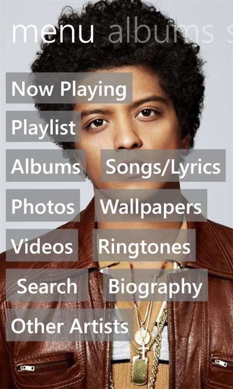 Bruno Mars Music Screenshots 1
