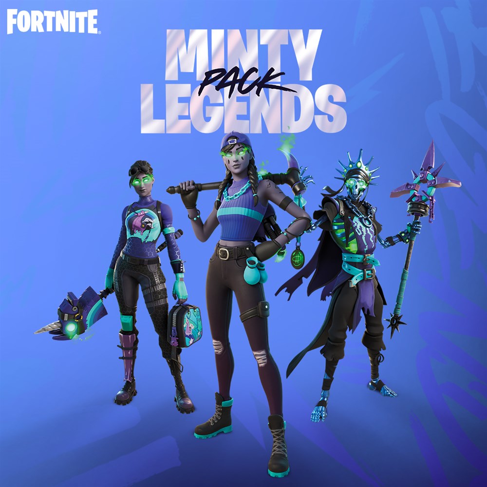 Fortnite - Minty Legends Pack cover art (full size)