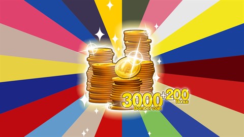 3000 (+200 bonus) Bomber coin