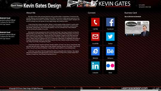 Kevin Gates Design screenshot 2