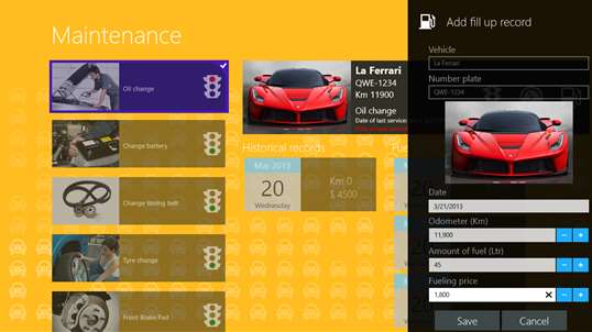 LyA Car Maintenance Tracker 2.0 screenshot 3