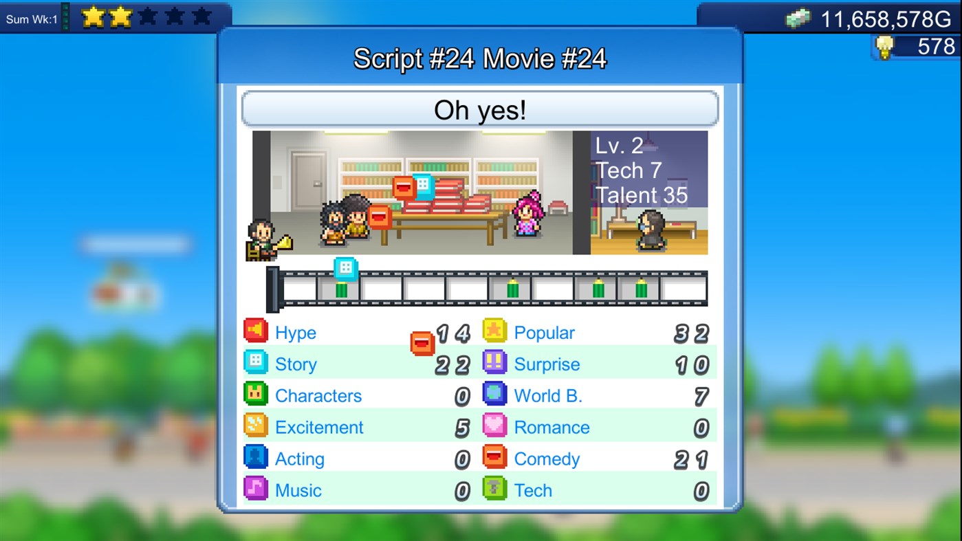 #2. Silver Screen Story (Xbox) 来自: Kairosoft