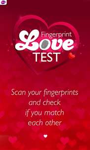 Fingerprint Love Test Scanner screenshot 1