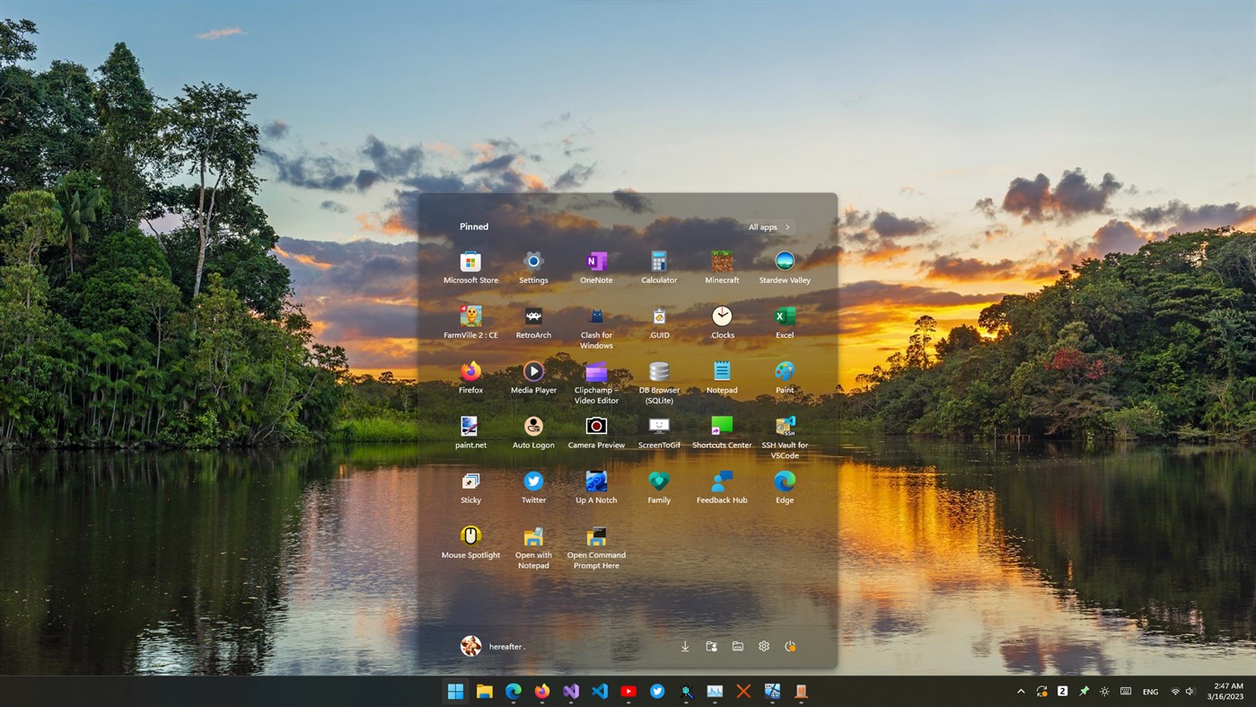 #4. Power Start Menu (Windows) Av: Hereafter2