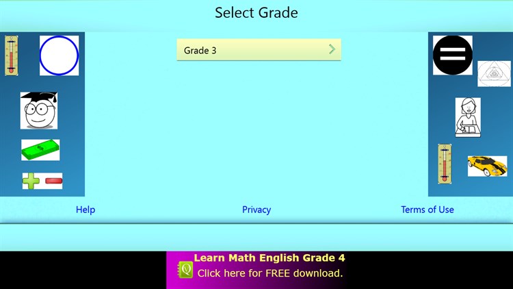 QVprep Lite Math English Grade 3 - PC - (Windows)