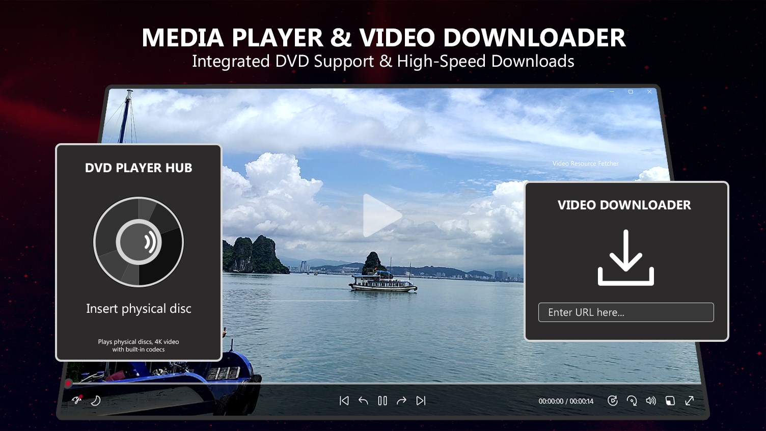 Media Player, Video Downloader - Play-list screenshot