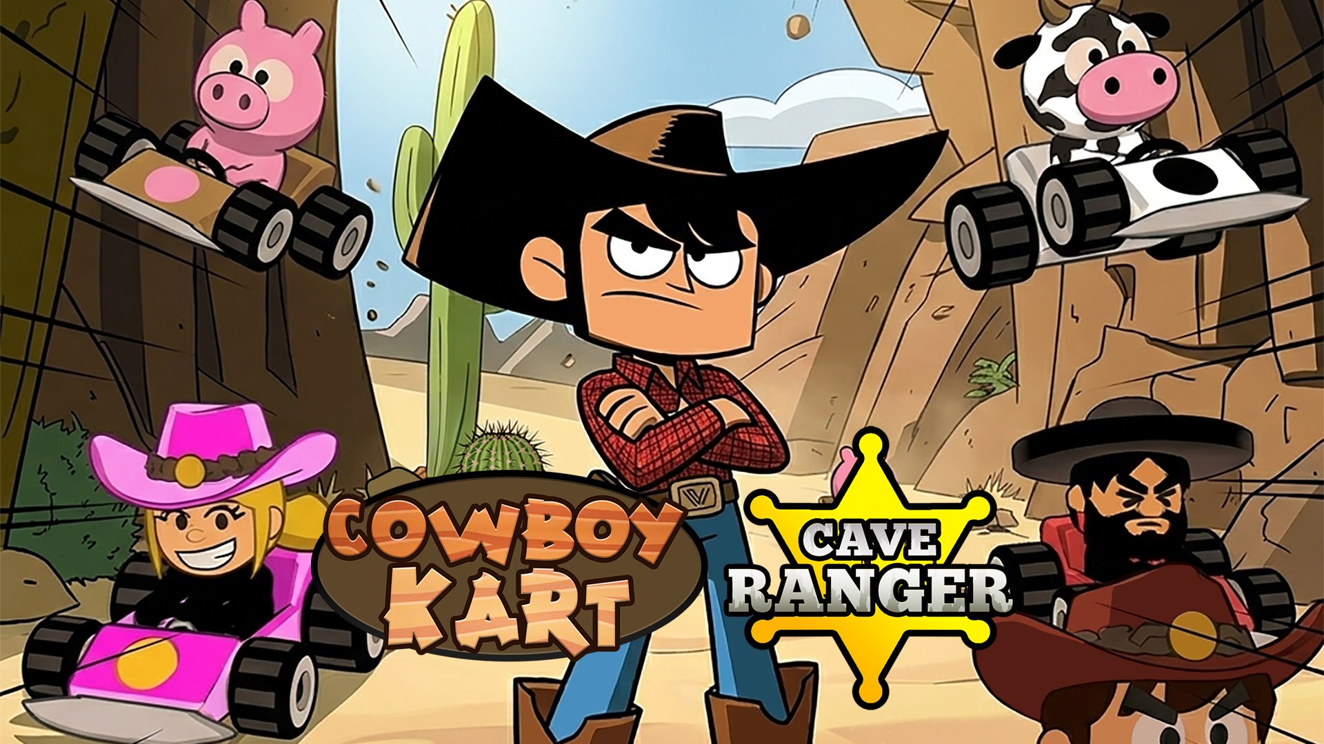 Cowboy Kart + Cave Ranger
