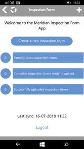 Meridian Inspection Forms screenshot 1