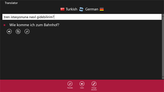 German - Turkish screenshot 3