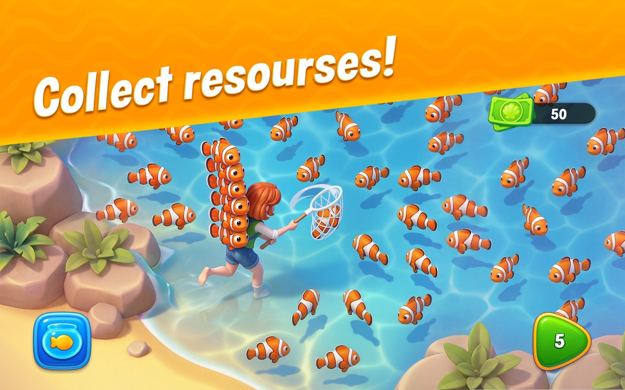 Fishdom screenshot