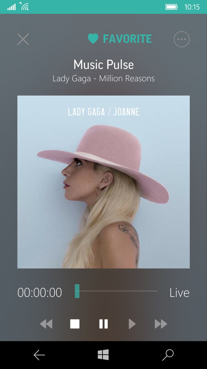 TuneIn Radio for Windows 10