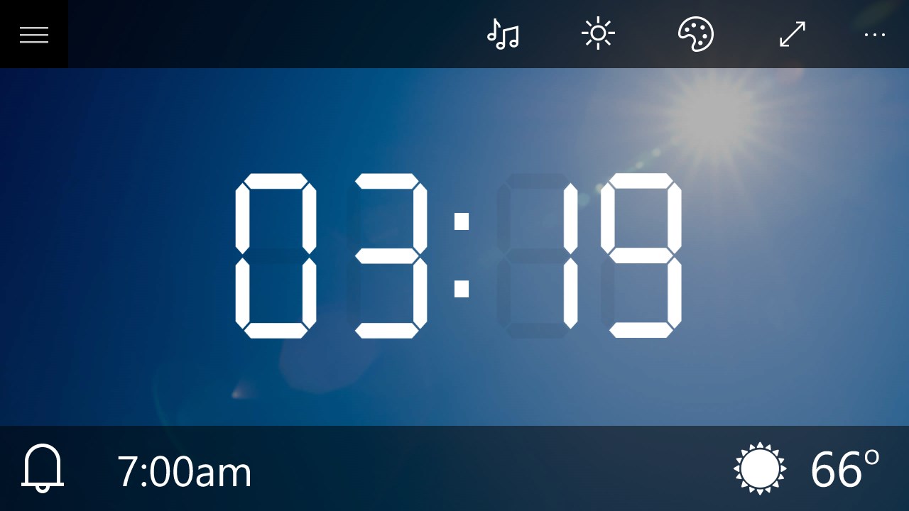 Capture 6 Alarm Clock HD + windows