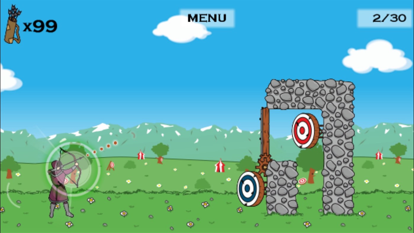 #1. Archery Shooter Master (Windows) By: Wind Game Studio