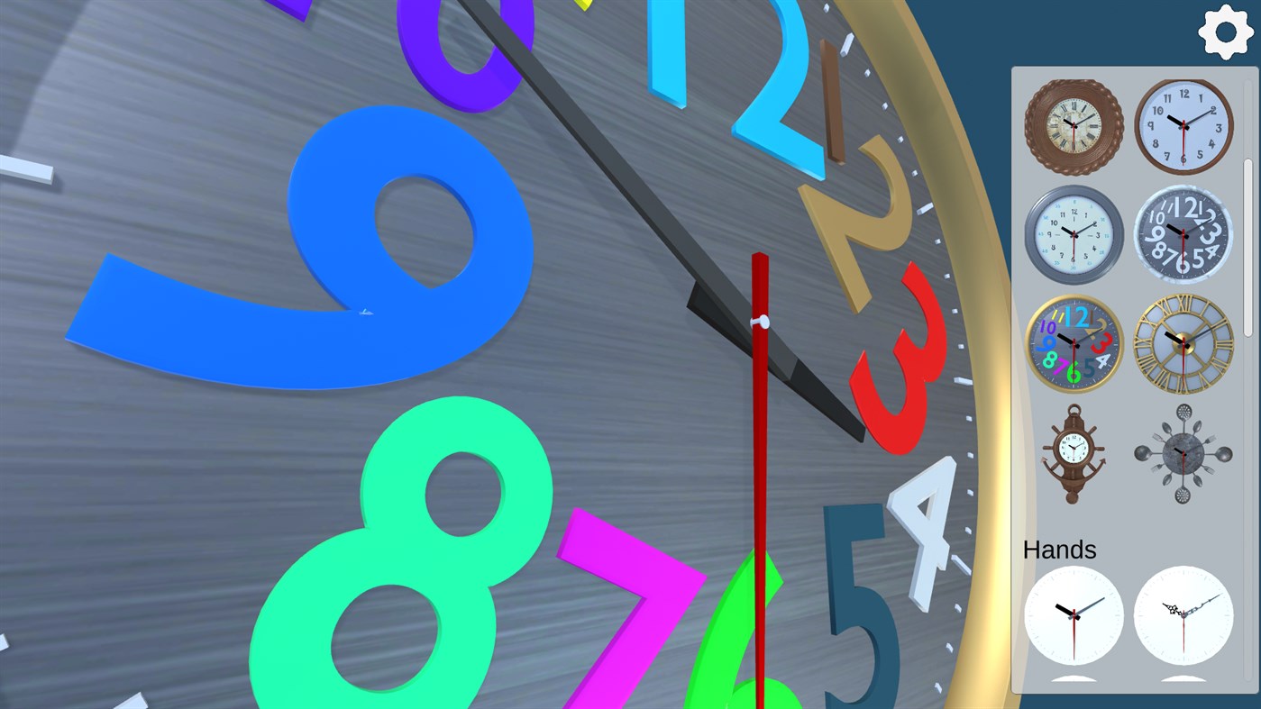 #5. 3D Clock+ (Windows) بواسطة: Learning Playground Apps