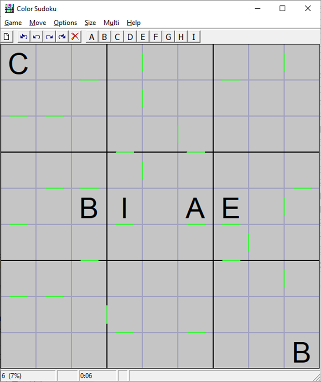 #5. Colour Sudoku (Windows) 来自: Petr Lastovicka
