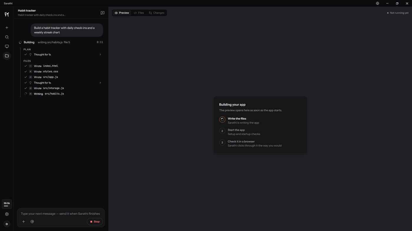 #3. Sarathi (Windows) Af: Bhaskara AI Labs
