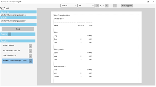 Business Documents & Reports screenshot 1