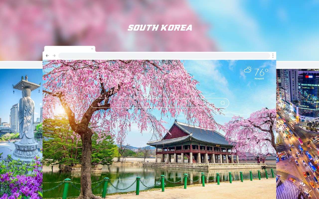 South Korea HD Wallpapers New Tab