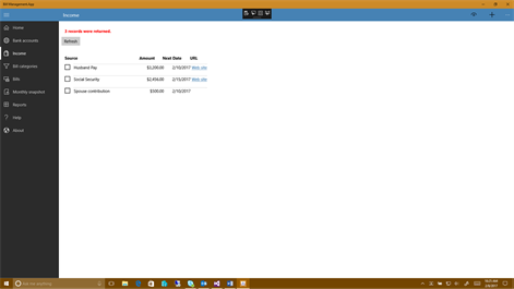 Bill Management Screenshots 2