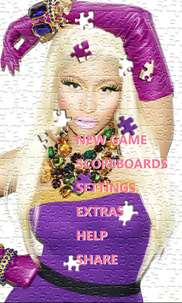 Nicki Minaj Puzzle Overloaded screenshot 1