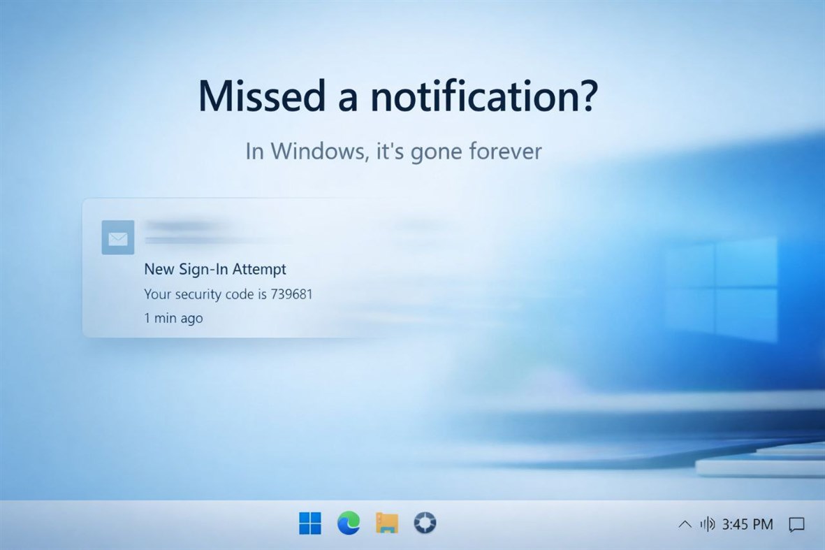 #1. Notification Logger (Windows) Av: GagarinSoft