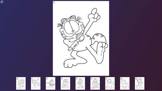 Garfield Paint screenshot 2