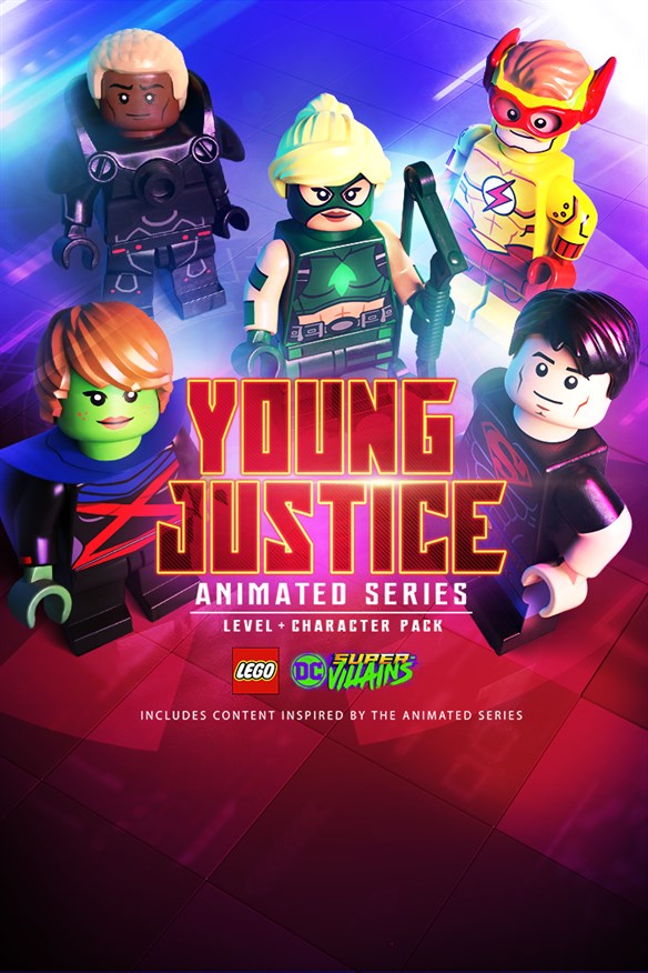 LEGO DC Super-Villains Young Justice Level Pack Xbox Series X|S and Xbox One cover art