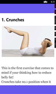Simple Exercises To Get Flat Belly screenshot 3