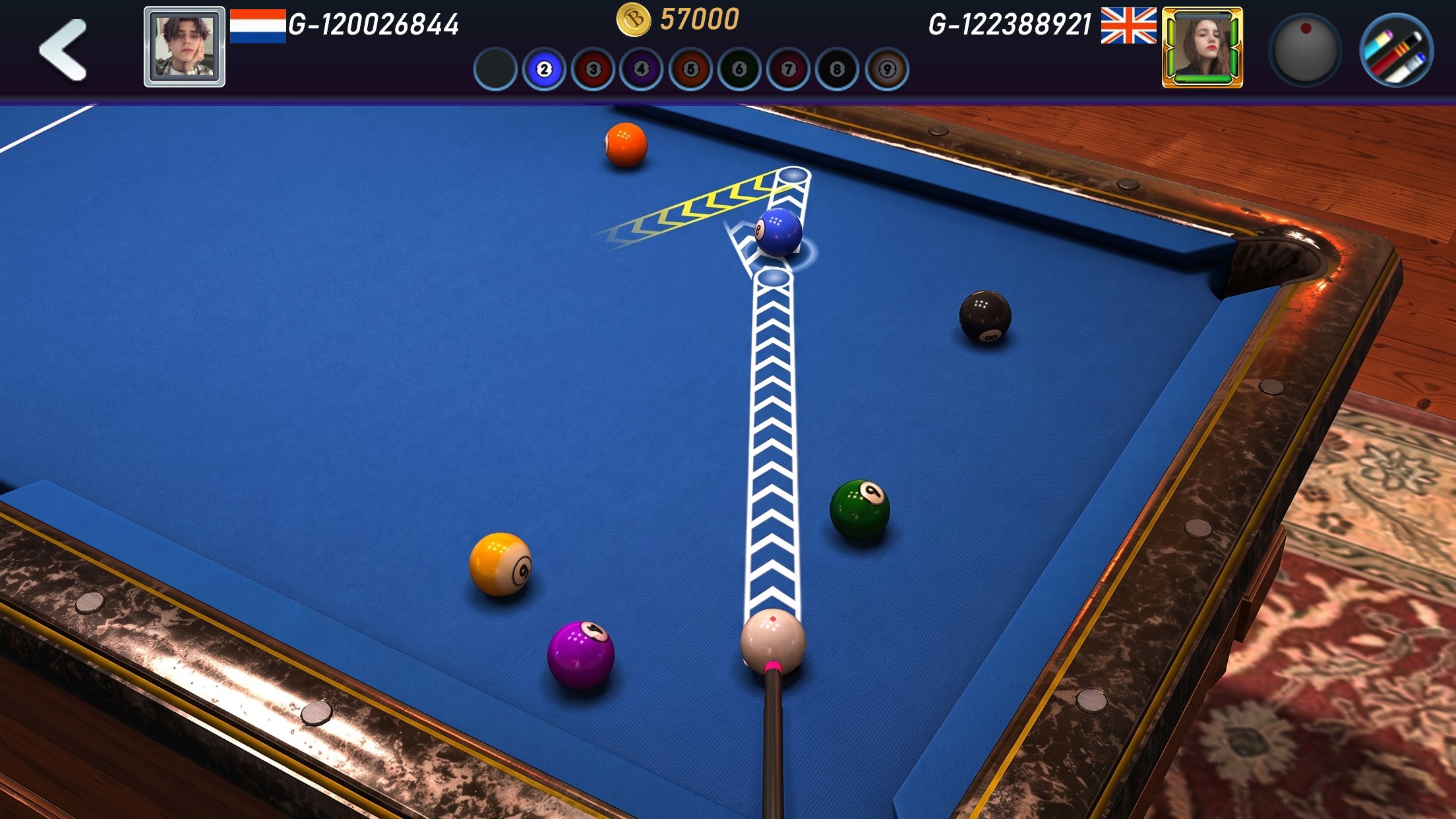 Real Pool 3D 2 screenshot