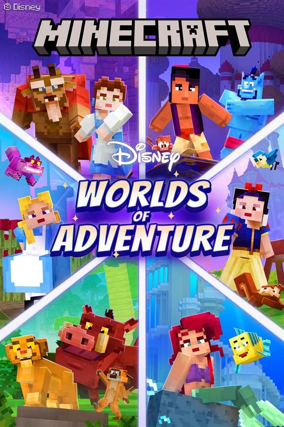 Disney Worlds of Adventure Xbox Series X|S and Xbox One cover art