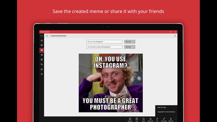 Developer Submission: Meme Generator Suite gets new features and a complete  redesign in latest update. - MSPoweruser