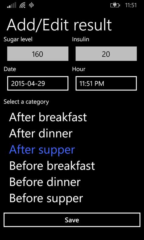 Diabetes Manager Screenshots 2