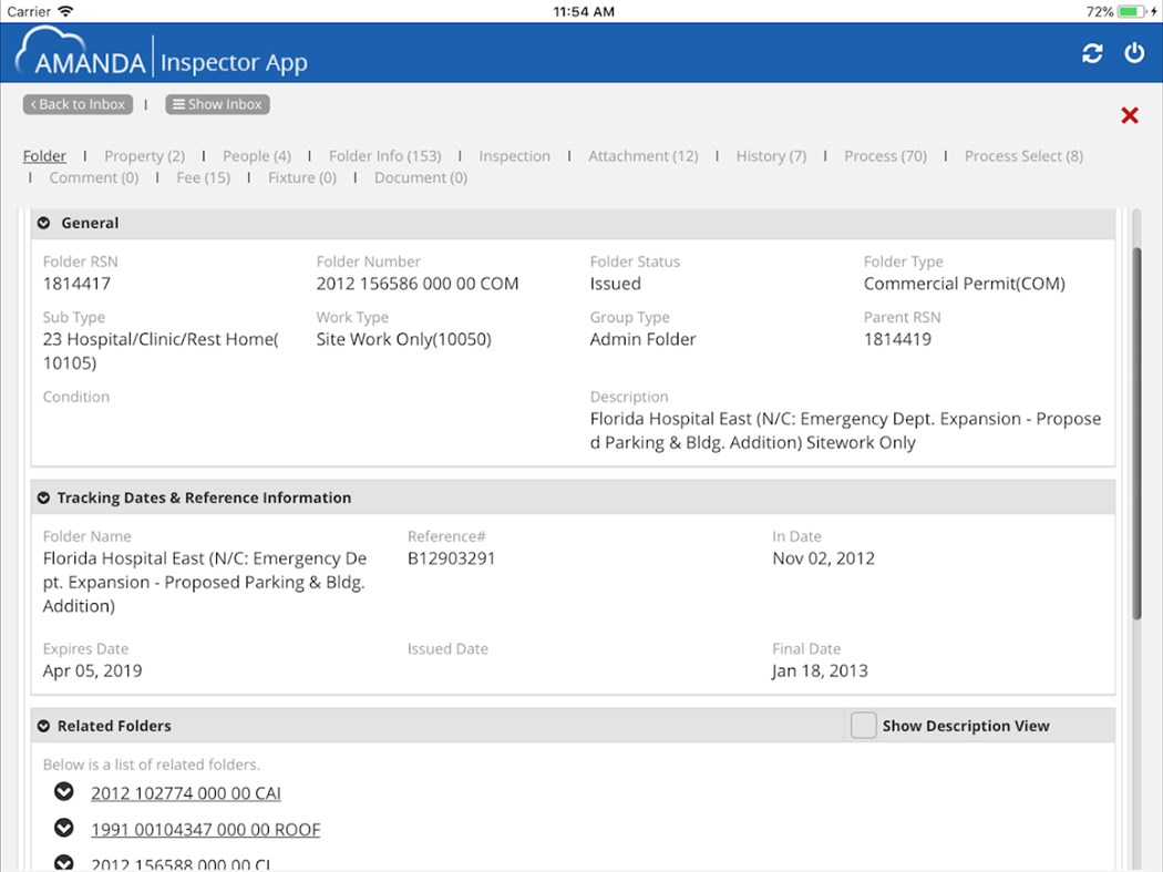 #3. Inspector App (Windows) Με: Calytera