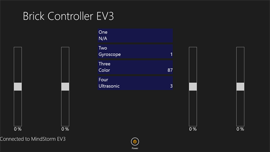 Brick Controller EV3 screenshot 2