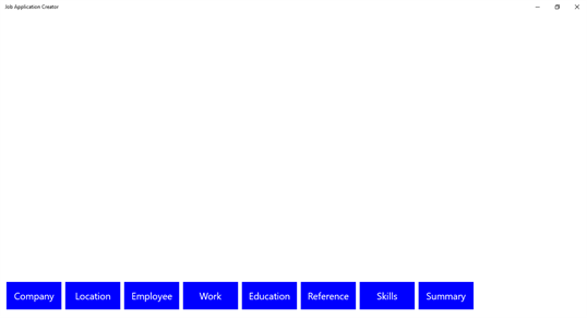 Job Application Creator screenshot 1