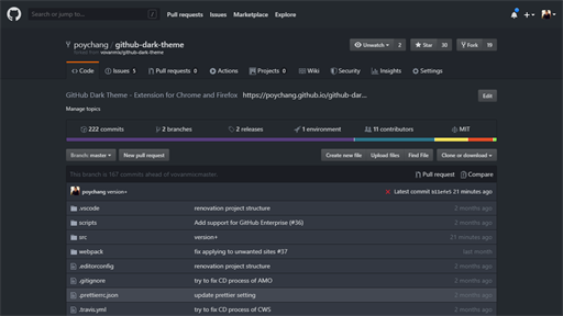 GitHub Dark Theme - Atom One Dark Style