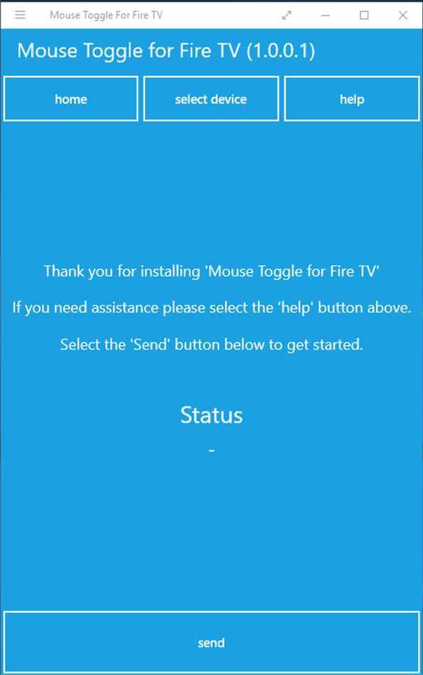 Mouse Toggle for Fire TV (Windows) By: guidology