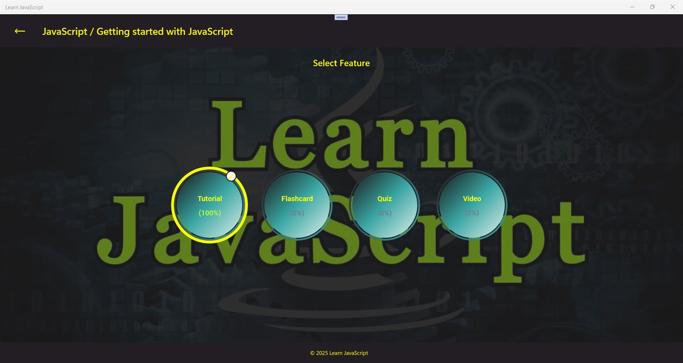 #4. Learn JavaScript (Windows) De: Narendrayadav