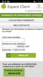 Banque Casino - Mes comptes screenshot 4