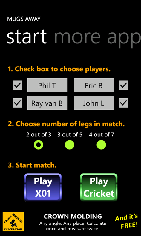 Mugs Away Darts Screenshots 1