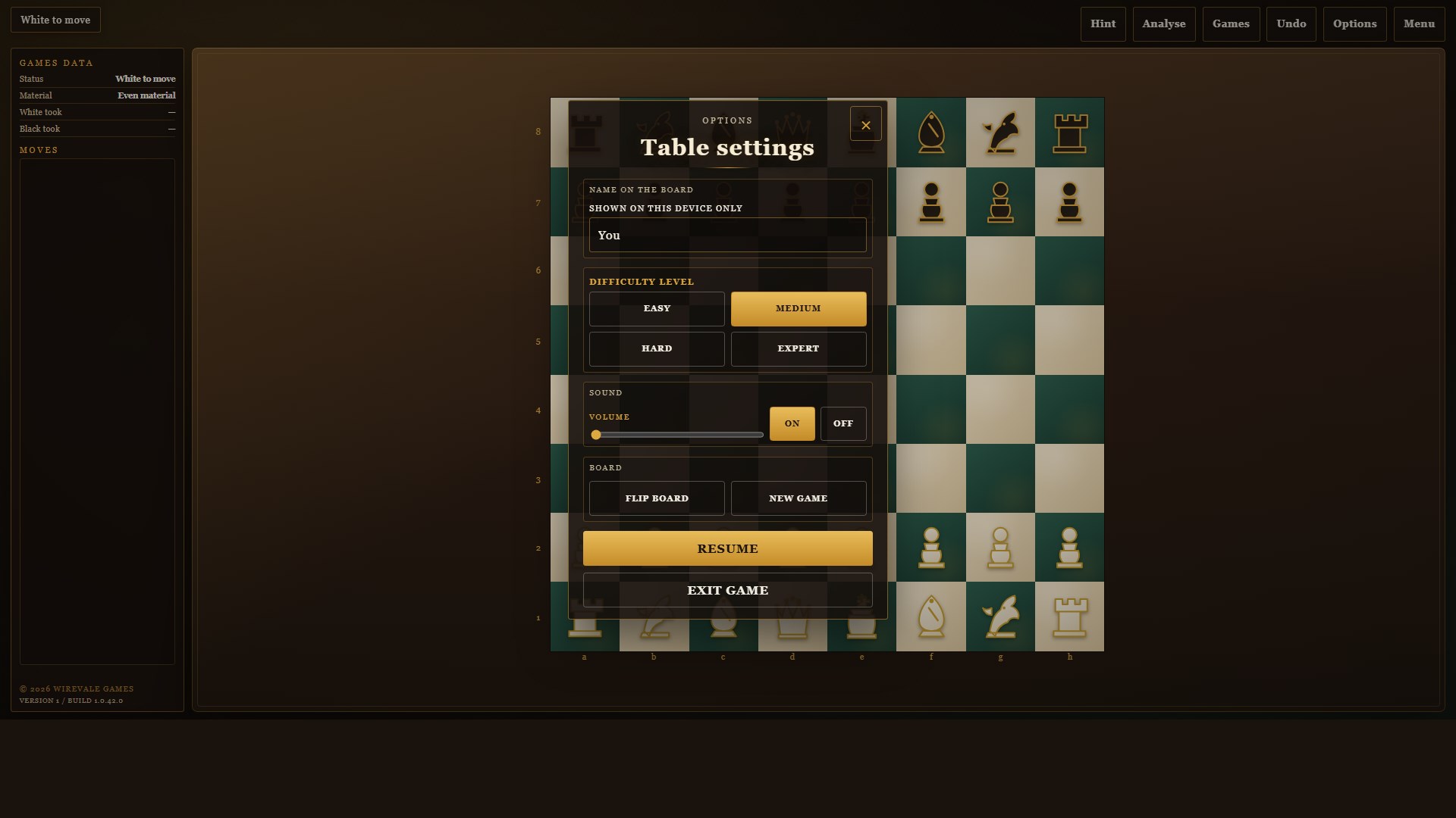 Wirevale Chess Pro screenshot