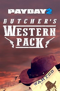 PAYDAY 2: CRIMEWAVE EDITION - Schlächterin-Western-Pack – Verpackung