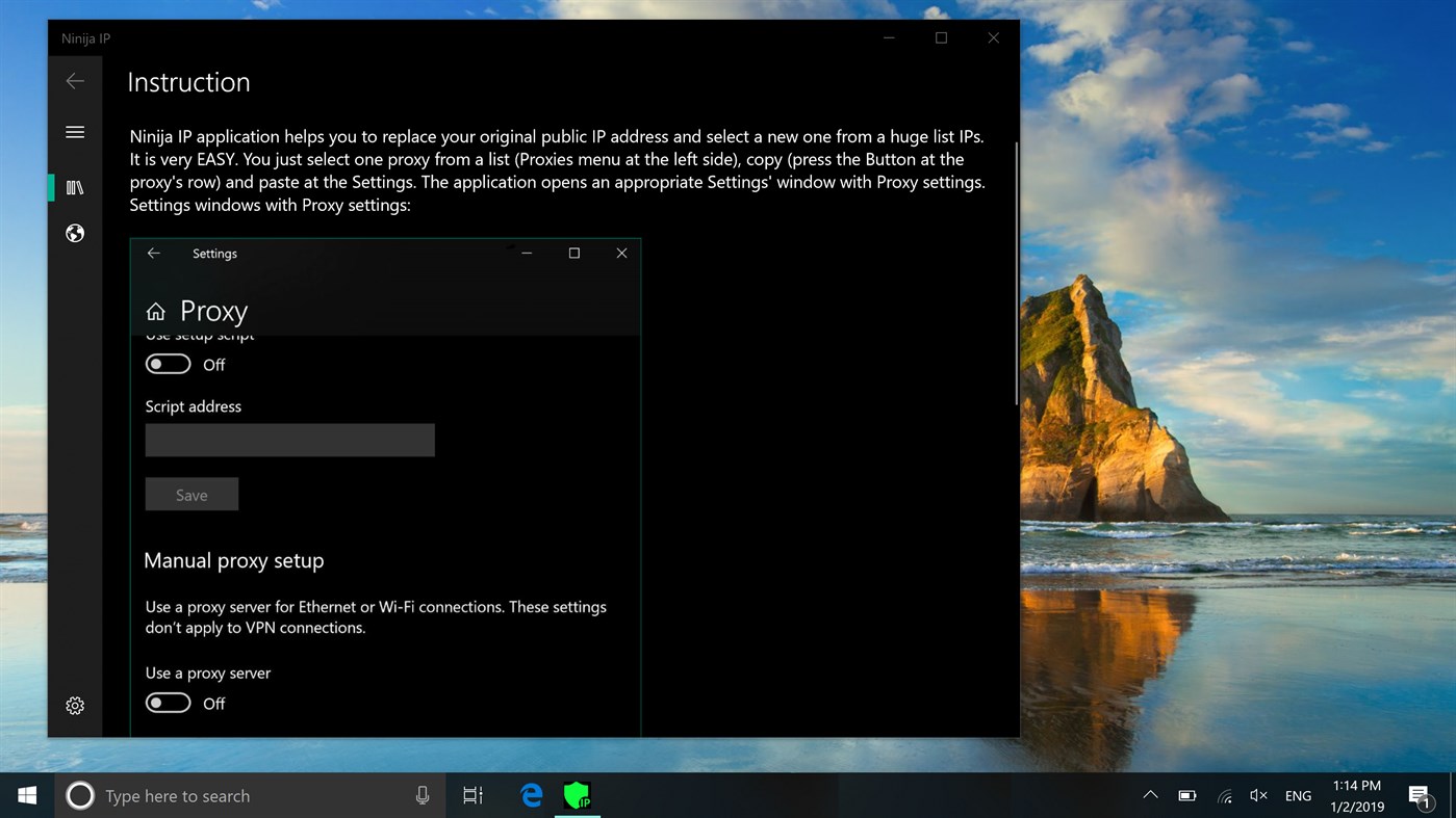 #1. Ninja IP Hider (Windows) De: Flashlight Tool Apps