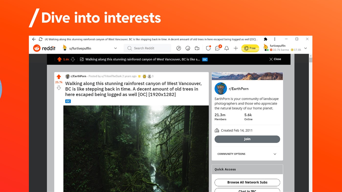 #2. Reddit (Windows) Podle: reddit Inc.