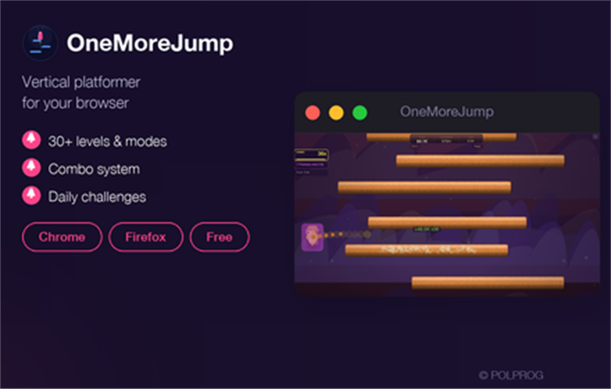 OneMoreJump – Vertical Platformer